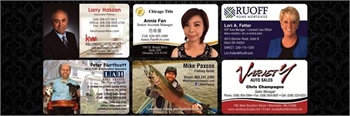 Elite Laminated Business Cards that stop people in their tracks!